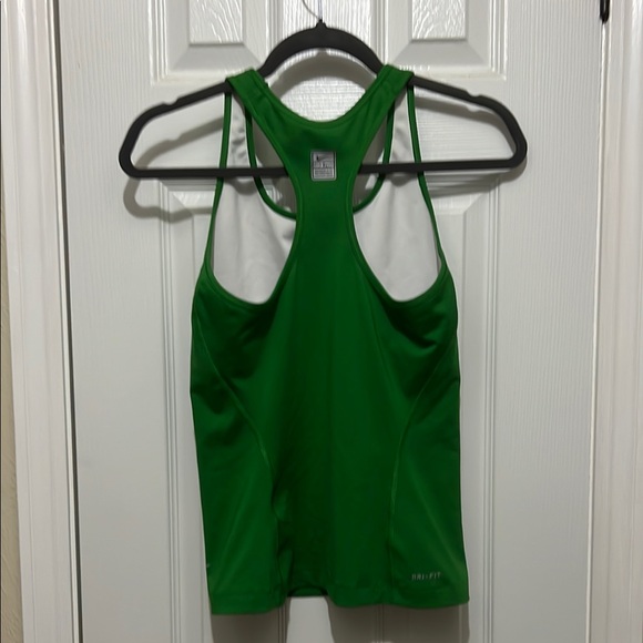 Nike Pro Emerald Green Racer Back Tank - Picture 2 of 7